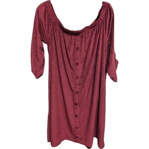 Off the shoulder dress